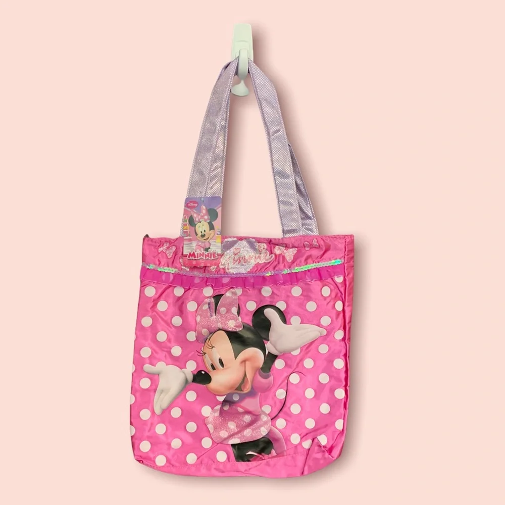 Disney Minnie Mouse Satin Bags Bundle of 3